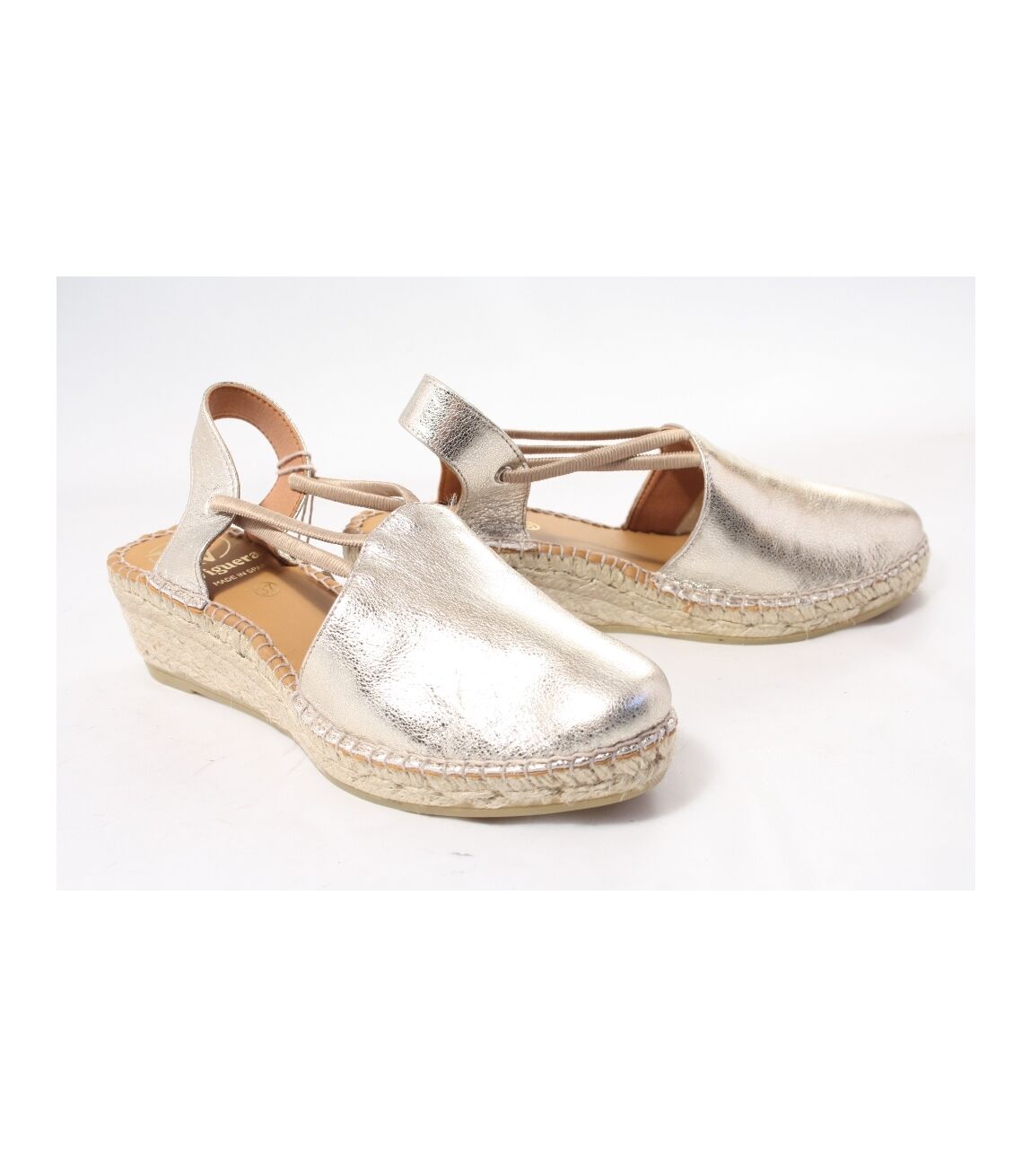 Viguera Dames espadrilles goud 36