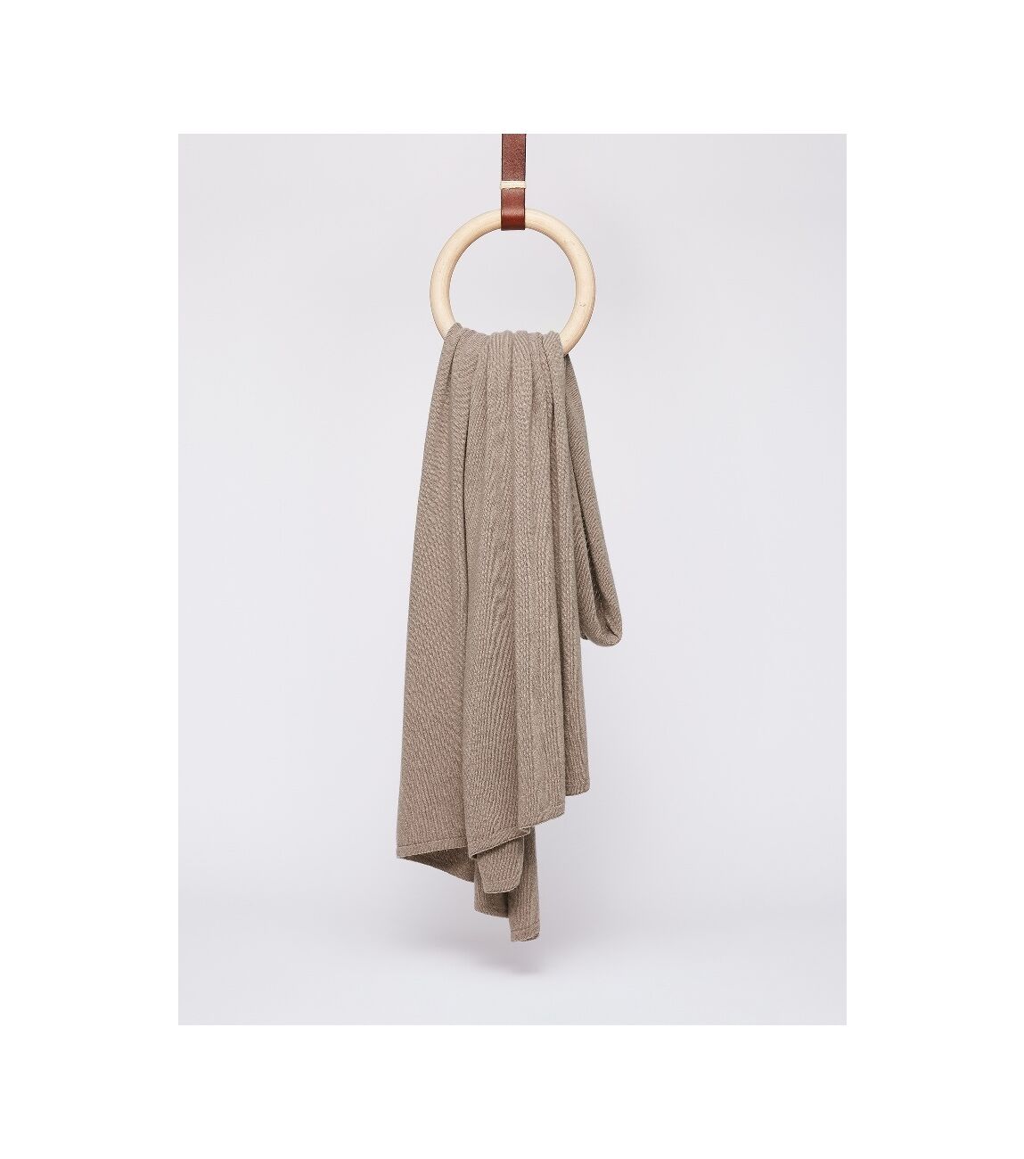 Sjaalmania Accessoires sjaals taupe ONE