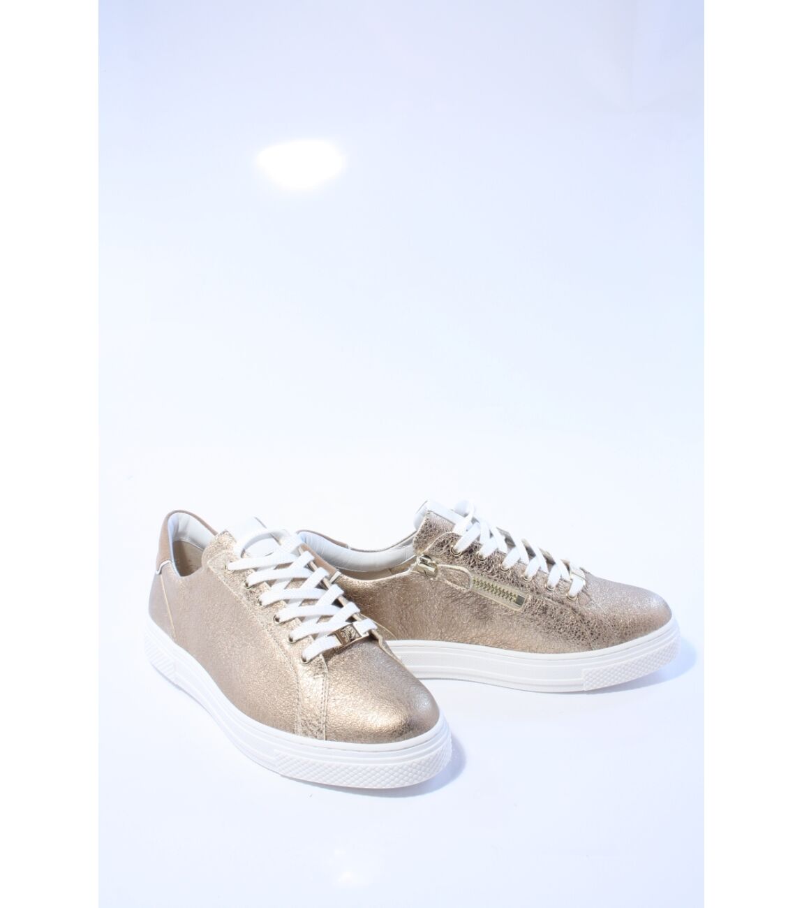 Hassia Dames sneakers goud 6