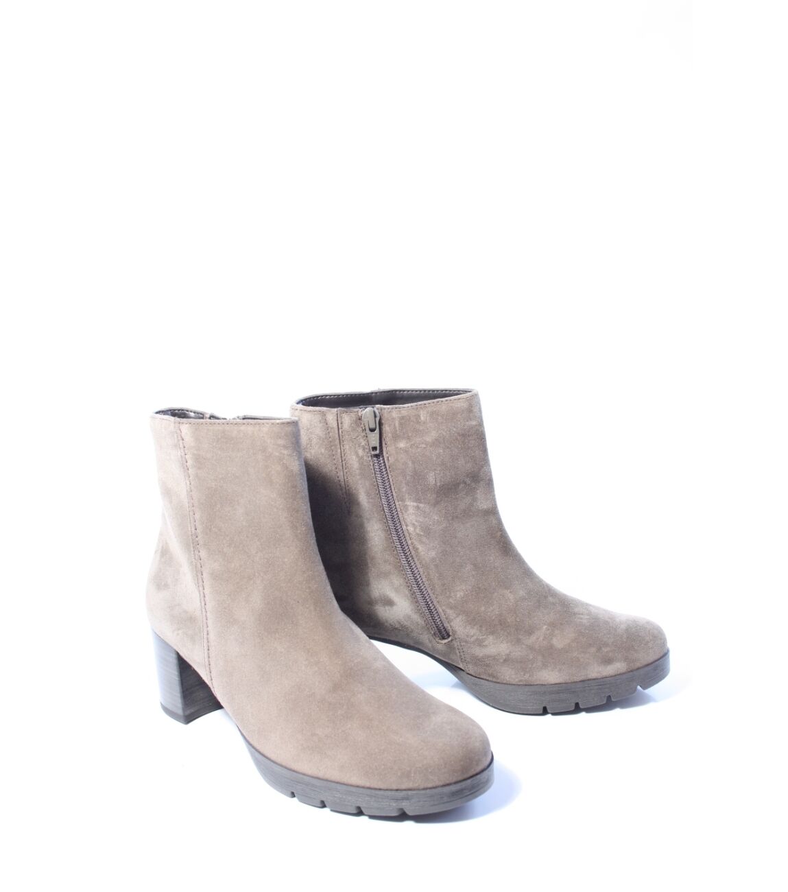 Gabor Dames enkellaars taupe 4.5