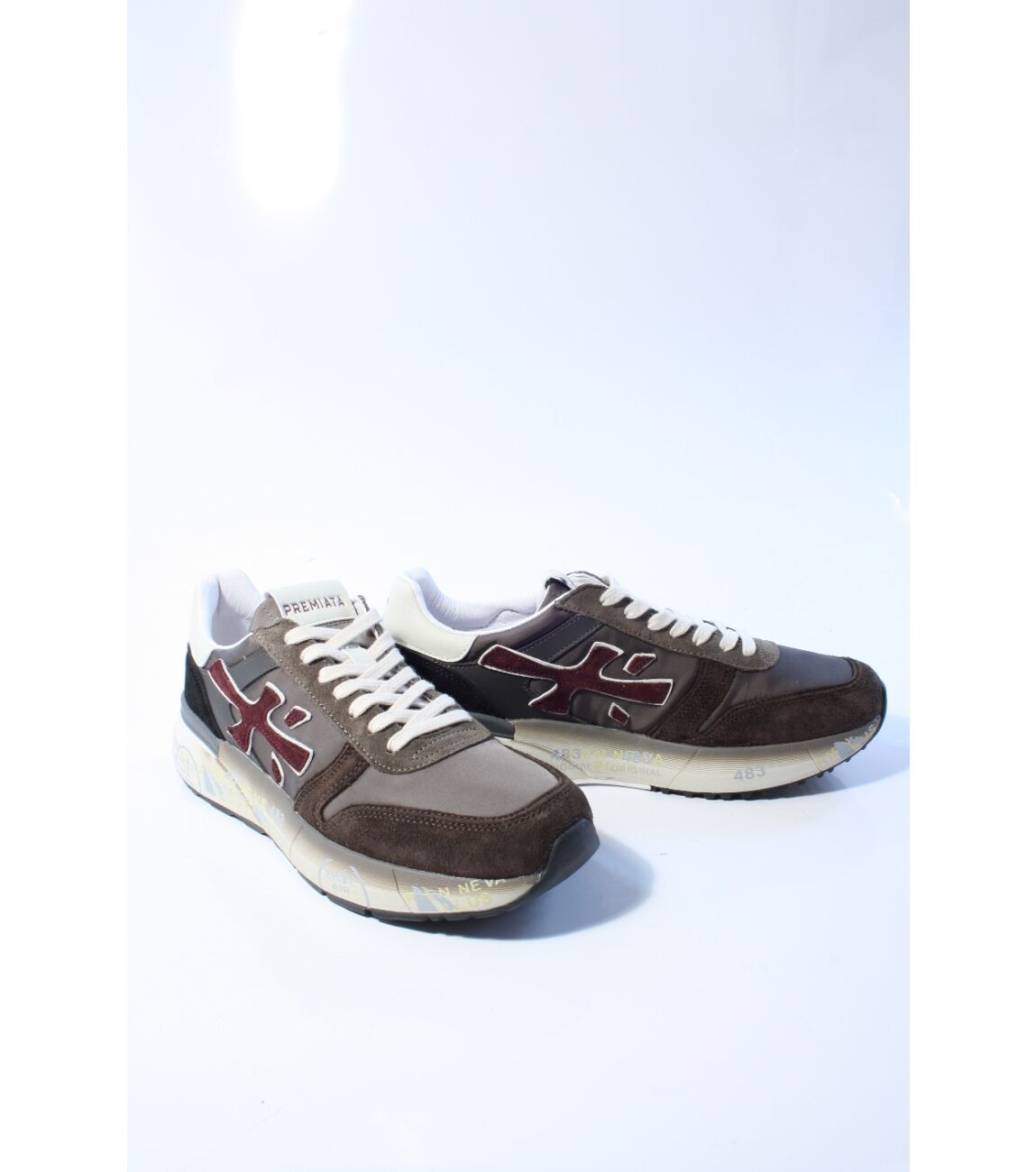 Premiata Heren sneakers bruin 40