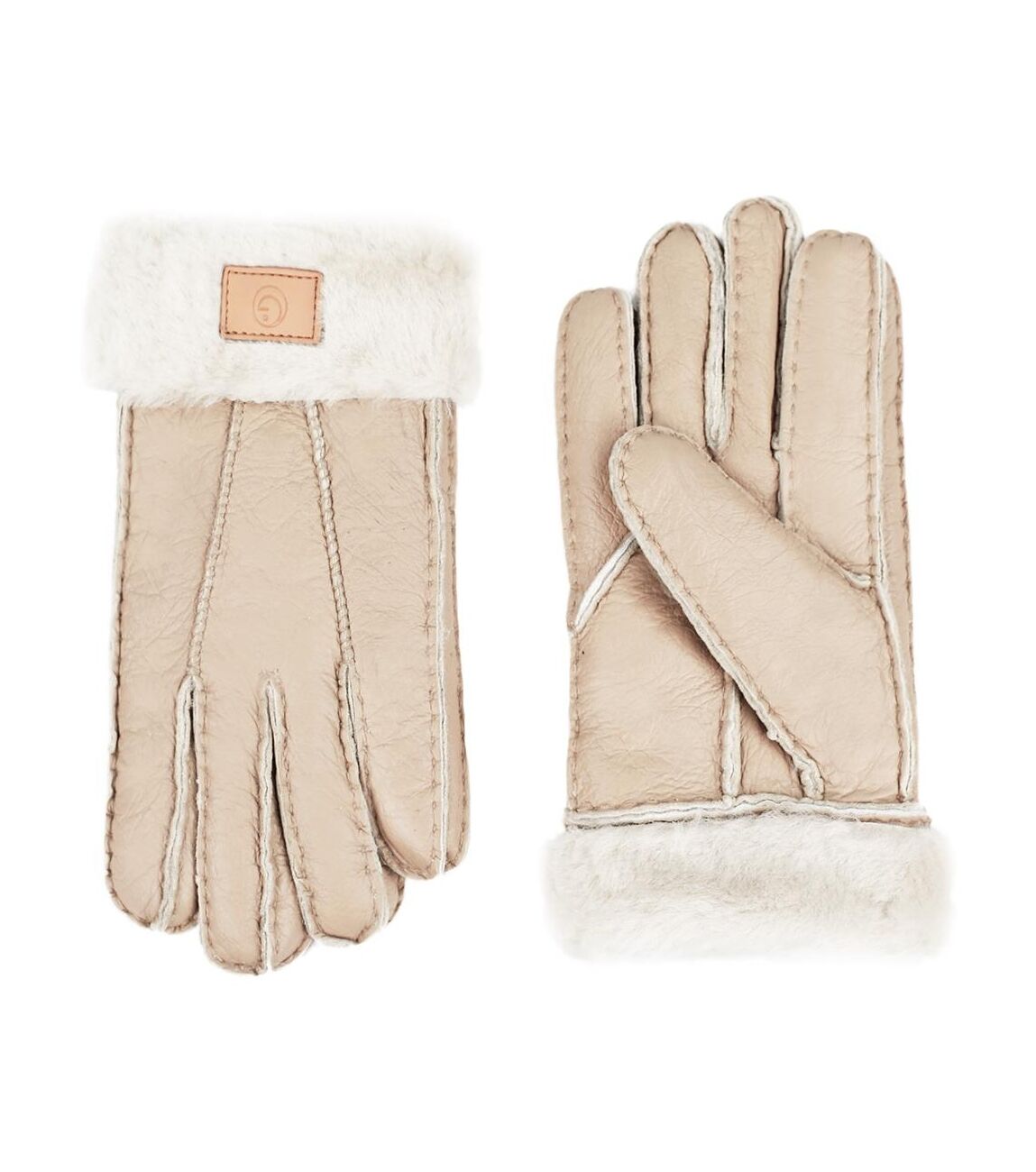 Glove It Wells gevoerde handschoenen Beige XL