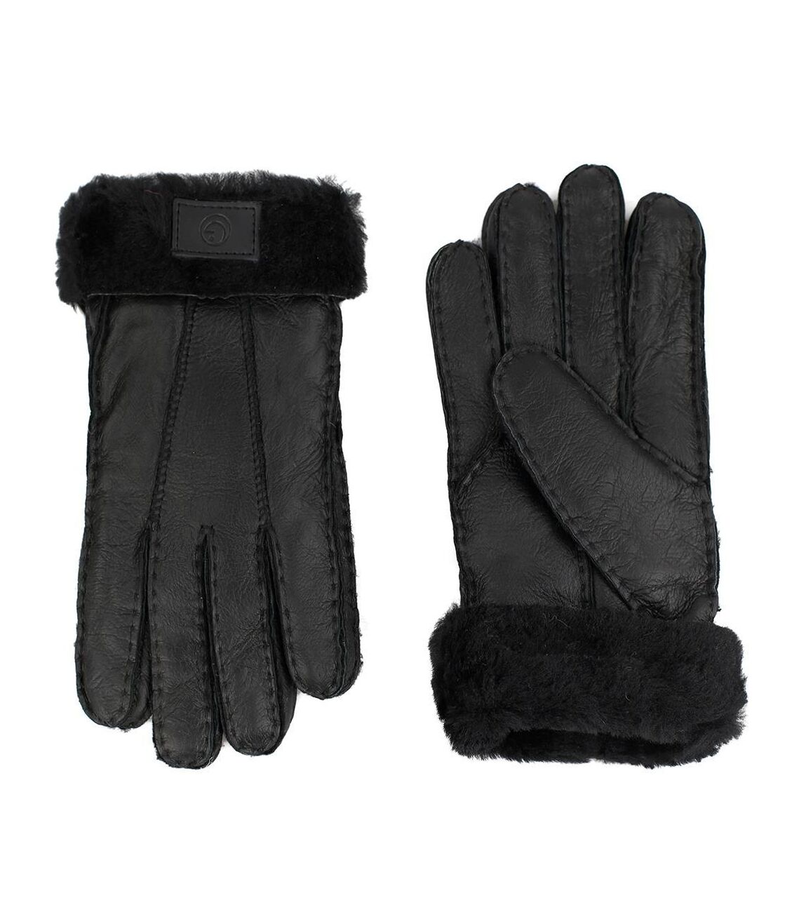 Glove It Truro gevoerde handschoenen Zwart - L